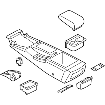 Infiniti 96911-AL801 Body - Console