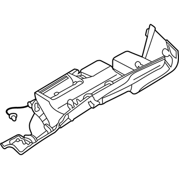 Infiniti 68108-CL70A Panel-Instrument Lower,Assist
