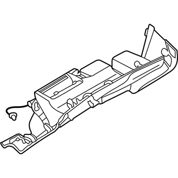 Infiniti 68108-CG002 Panel-Instrument Lower,Assist