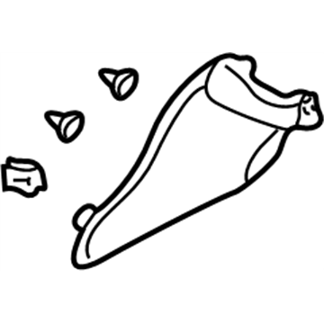 68930-3Y10A Infiniti Cover Instrument Stay, RH Illustration 1 of 1