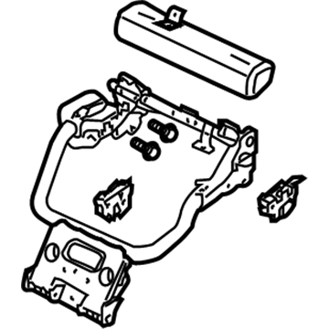 Infiniti 88180-ZQ10C Support Rear Seat