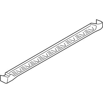 Infiniti 96101-6GW8A Step Assy-Side,LH