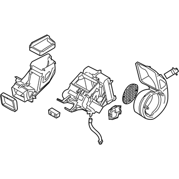 2007 Infiniti QX56 Evaporator - 27400-ZC300