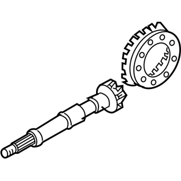 Infiniti 38100-1F36A Gear Set-Final Drive