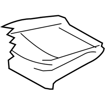 87370-JM11C Infiniti Trim Assembly-Front Seat CUSH Illustration 1 of 1