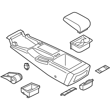 Infiniti 96911-AL800 Body - Console