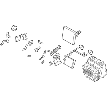 Infiniti 27110-JJ74A Heating Unit Assy-Front