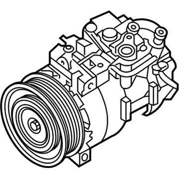 2019 Infiniti QX30 A/C Compressor - 92600-5DB0B