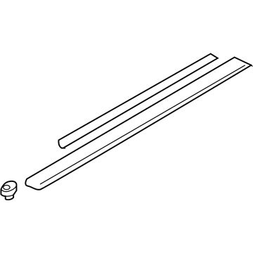 Infiniti 769B0-5CA0A Plate-Kicking,Front Outer RH