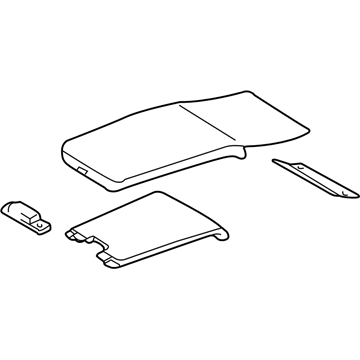 Infiniti 88730-AS420 Lid Assy-Armrest