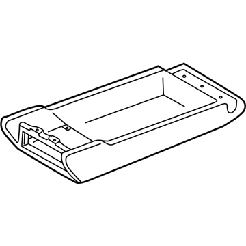 Infiniti 88720-AR615 Trim & Pad & Frame Assembly-ARMREST, Box