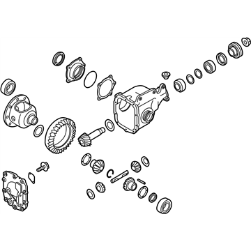 2017 Infiniti Q50 Differential - 38500-4HZ2A