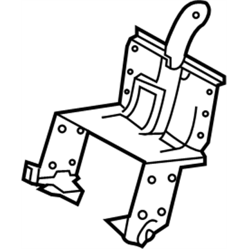 Infiniti 28038-AC310 Bracket-Radio Mounting,R