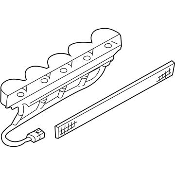 Infiniti 26599-2Y200 Housing-Stop Lamp