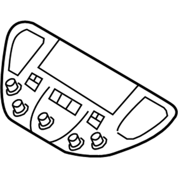 Infiniti 28395-CW51A Switch Assembly-Tv