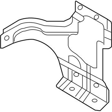 Infiniti 23714-5ZP0A Bracket-Control Unit