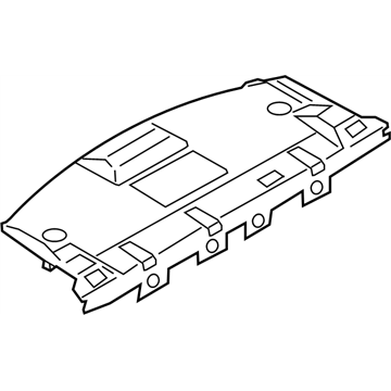 Infiniti 79910-4GA1A Finisher-Rear Parcel Shelf