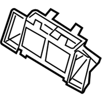 Infiniti 27860-AL600 Duct-Ventilator,Center