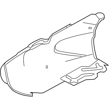 Infiniti FX35 Exhaust Heat Shield - 16590-1CA0A