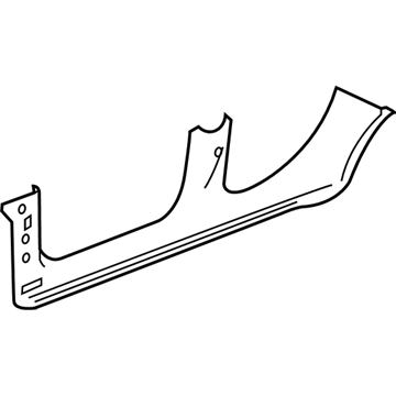 Infiniti G6412-5DAMA Sill Assy-Outer,RH