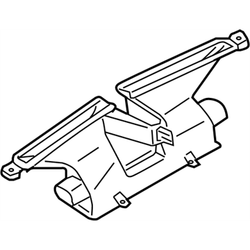 Infiniti 27800-1CA0A Nozzle-Defrostor