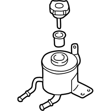 Infiniti 21160-AR000 Tank Assy-Hydraulic Fan