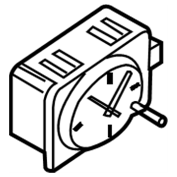 Infiniti 25810-8S001 Clock Assembly Analog