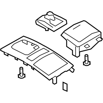 Infiniti 96941-1CA7B FINISHER - Console Indicator