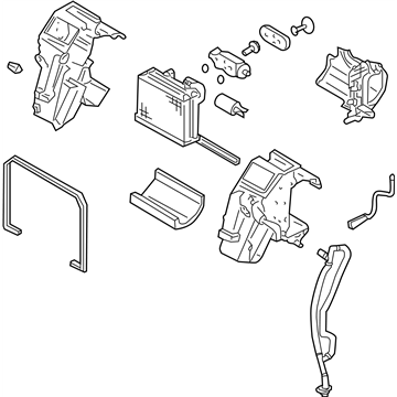 2002 Infiniti Q45 Evaporator - 27110-AR204