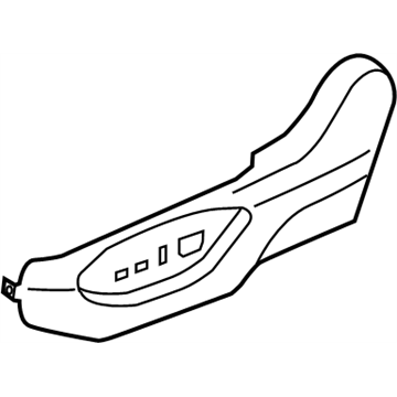 Infiniti 87339-4HA3A FINISHER Seat