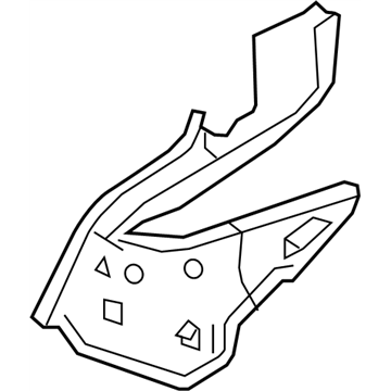 Infiniti 78114-4GA0A Pillar Assy-Tail,RH