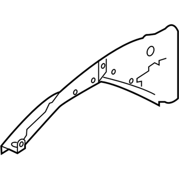 Infiniti F4111-5DAHA Hoodledge-Upper,LH