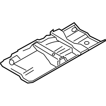 2003 Infiniti FX45 Floor Pan - G4321-CG000