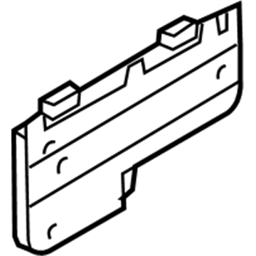 Infiniti 80859-AG000 Pad-Front Door Outer,LH