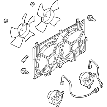 Infiniti G35 Radiator fan - 21481-CM30B