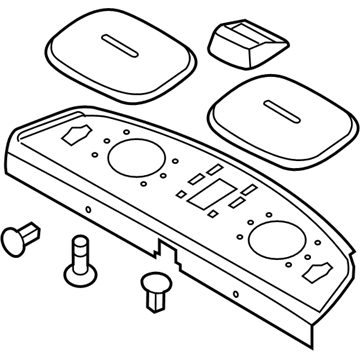 Infiniti 79910-AM804 Finisher-Rear Parcel Shelf