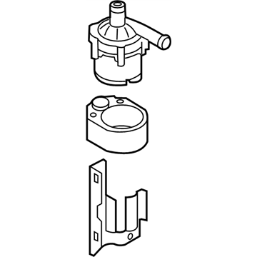 Infiniti 92516-1MG0A Pump Assembly - Heater