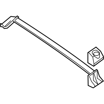 Infiniti 73805-7S060 CROSSBAR Complete, Front