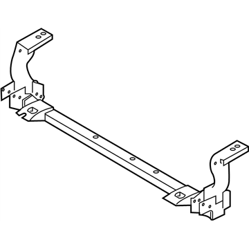 Infiniti 544C4-5DA0A Stay Assy-Front Suspension Member