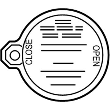 Infiniti 46060-1LA0A Label-Brake Fluid