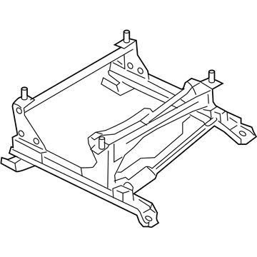 Infiniti 87400-CG70A ADJUSTER Assembly Front Seat, R