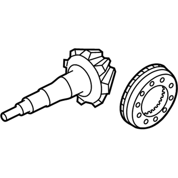 Infiniti 38100-4GD1A Gear Set-Final Drive