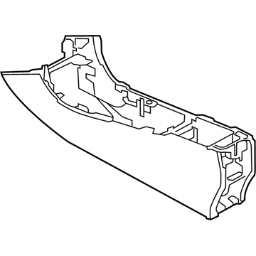 Infiniti QX30 Center Console Base - 96911-5DF0A