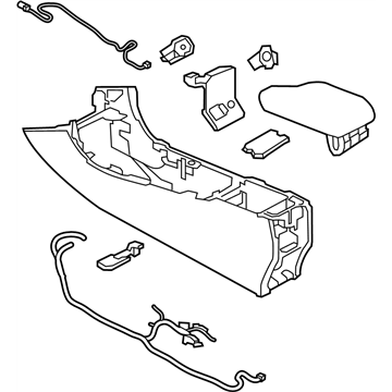 Infiniti 96910-5DL1C Box Assy-Console,Center