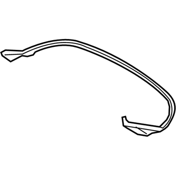 Infiniti 97177-JJ50A Sealing,Roof-Rear