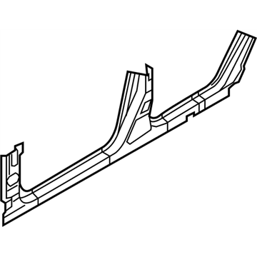 Infiniti G6410-6AEMA SILL Outer RH