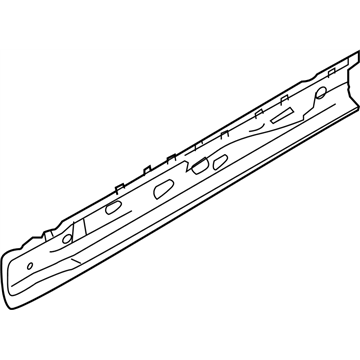 Infiniti 76451-1BA0A Sill-Inner,LH