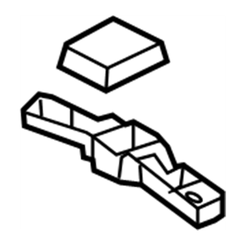 Infiniti 26439-1MA0A Bracket-Map Lamp