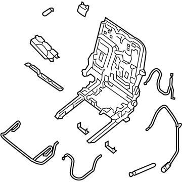 Infiniti 88060-3JR1A Frame And Power Unit