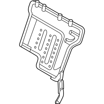 Infiniti 88651-CL70A Frame Assembly-Rear Seat Back,LH